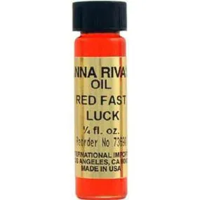 1/4 oz Anna Riva Oil Red Fast Luck