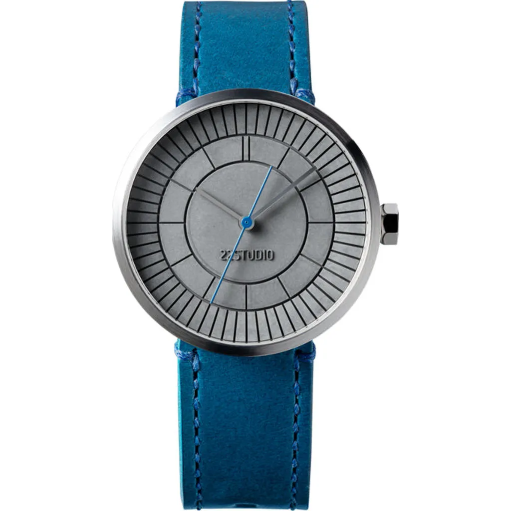 22STUDIO Concrete Sector Watch 40 mm Quartz