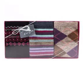 3 Pair Socks Gift Box Set