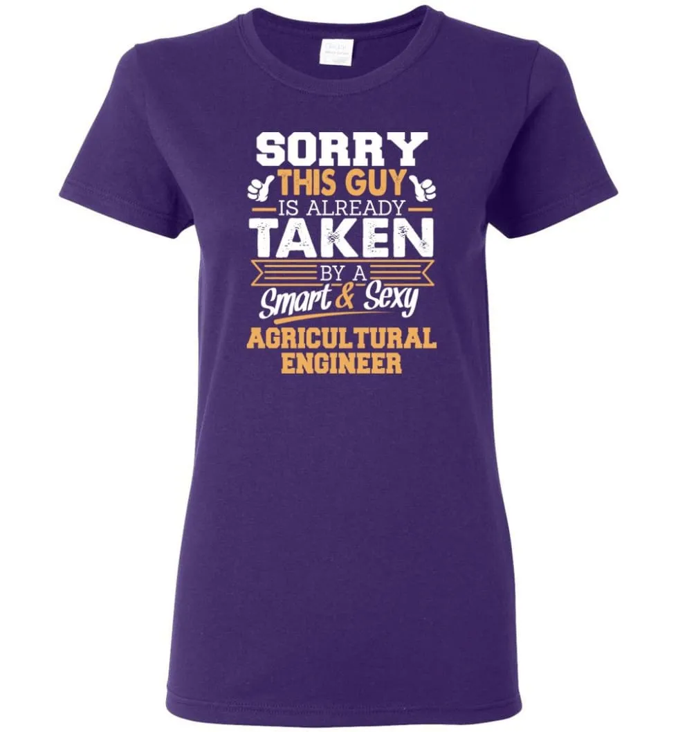 Agricultural Engineer Shirt Cool Gift for Boyfriend, Husband or Lover Women Tee