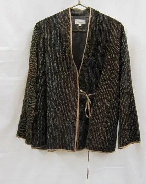 Amy Re-purposed Tanka Wrap Jacket (MADE TO ORDER)