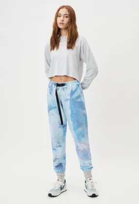 Belted Sweatpants / Vapor Dye