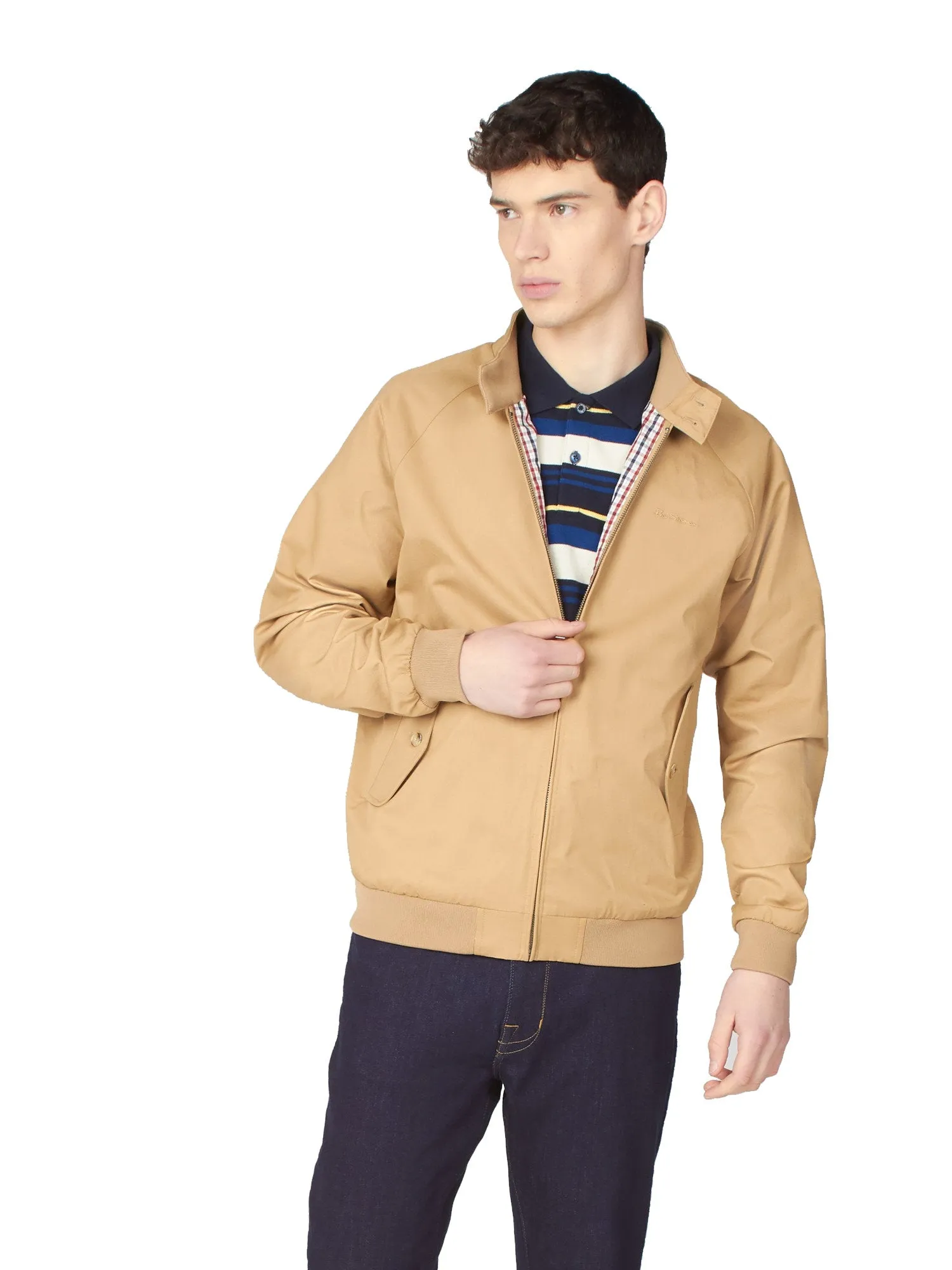 Ben Sherman Mens Signature Harrington Jacket