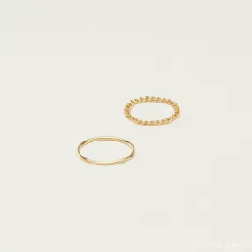 Bold Stacking Ring Set