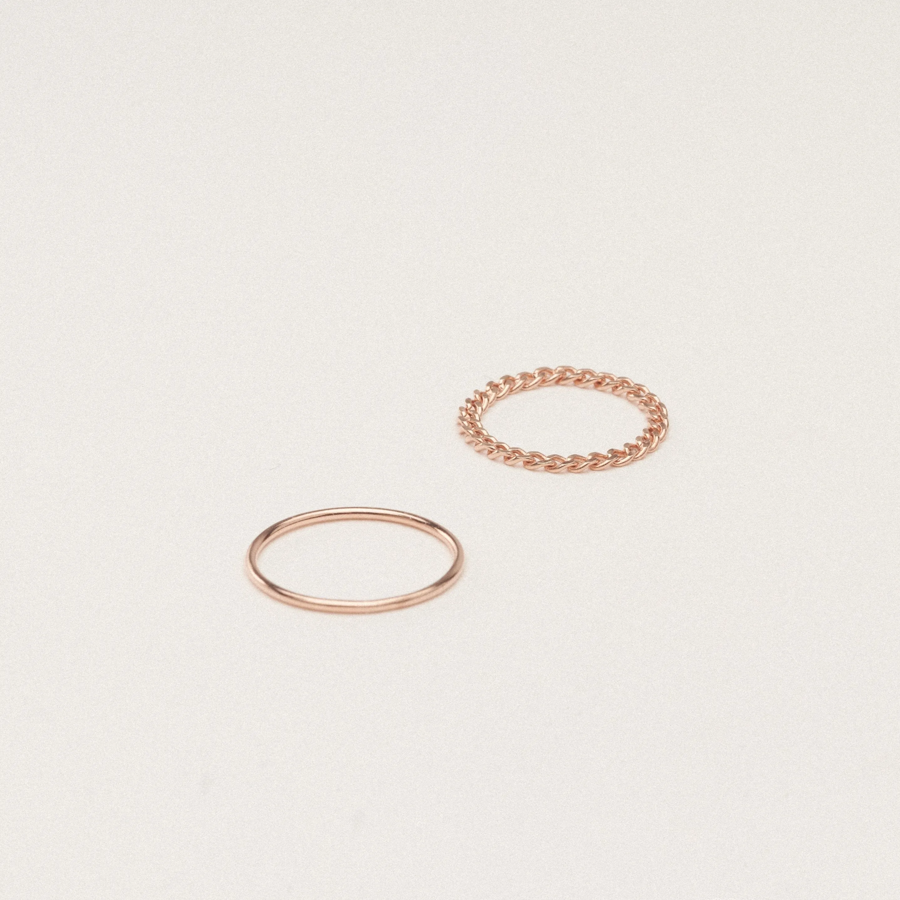 Bold Stacking Ring Set