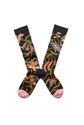 Bonne Maison Socks - knee high - Abondance Nuit