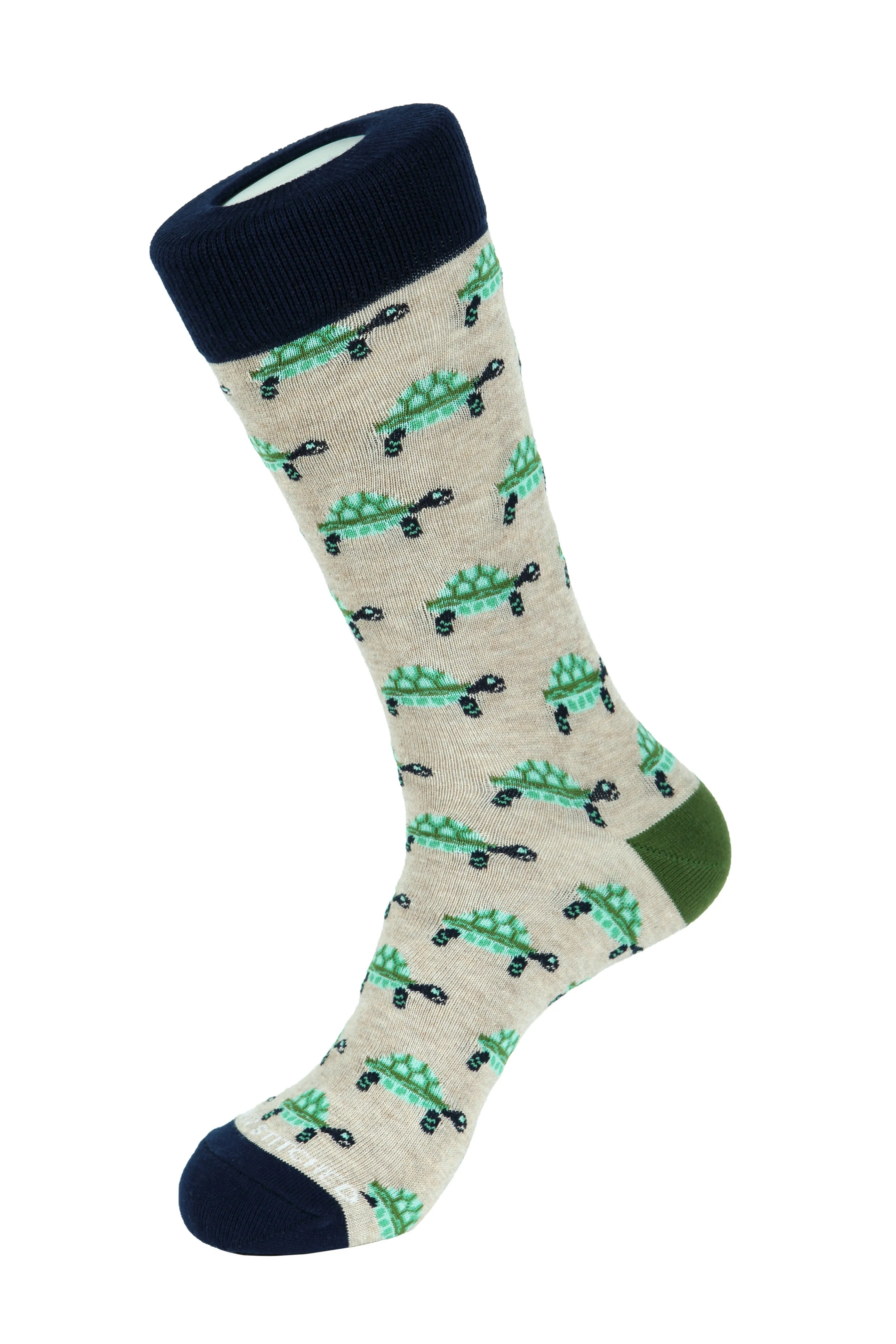 Box Turtle Crew Sock