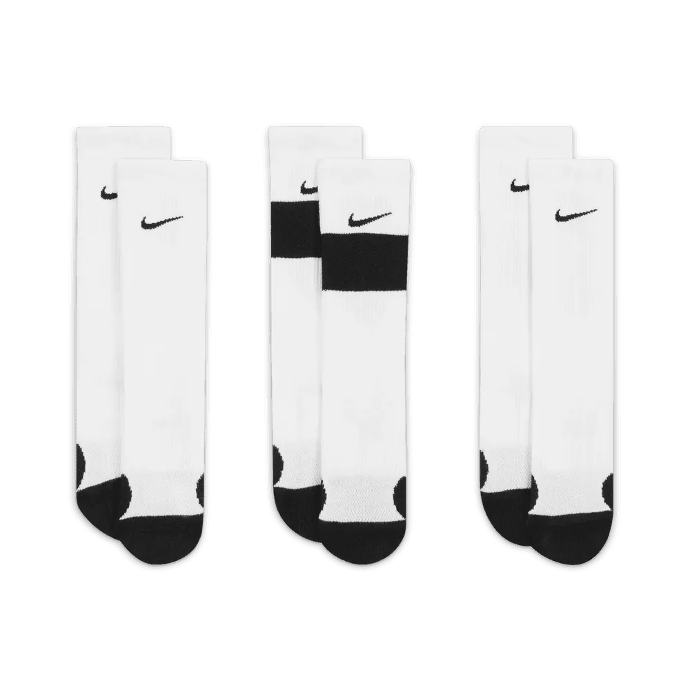 Boys' Nike Youth Elite Crew 3-Pack Sock