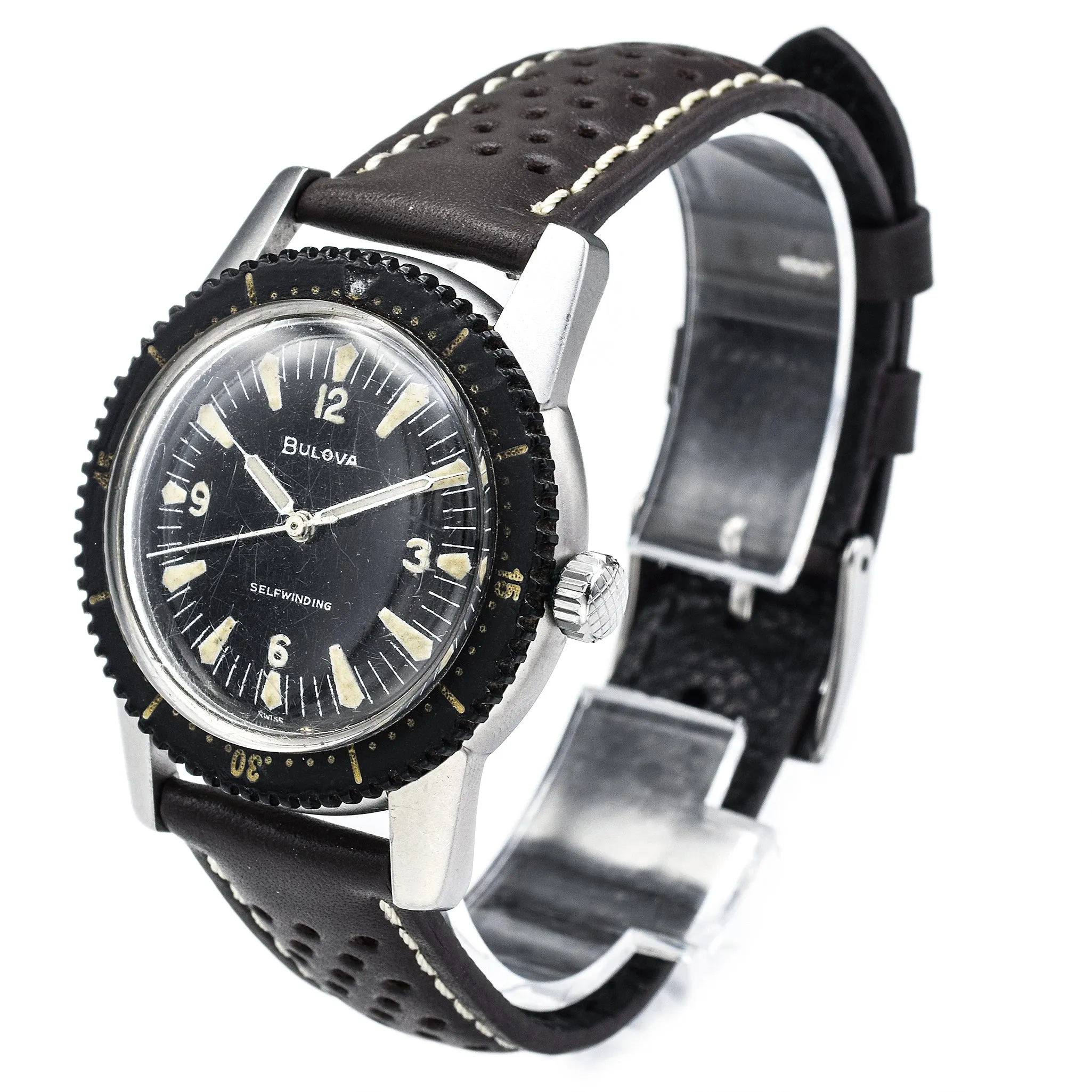 Bulova Skin Diver Nautilus Automatic Men's Watch