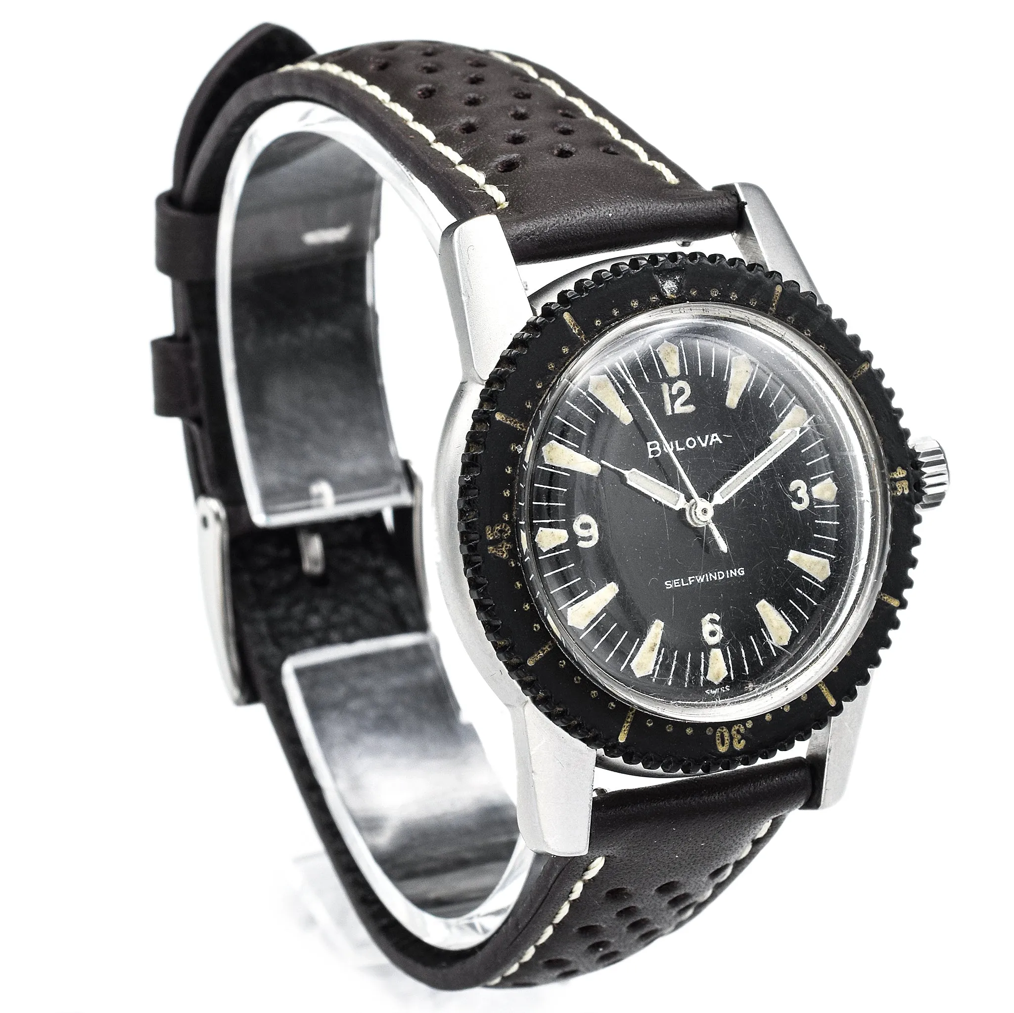 Bulova Skin Diver Nautilus Automatic Men's Watch