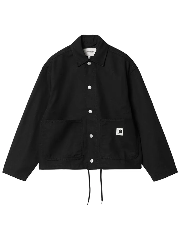 Carhartt WIP Womens Simple Shirt Jac Black Rigid