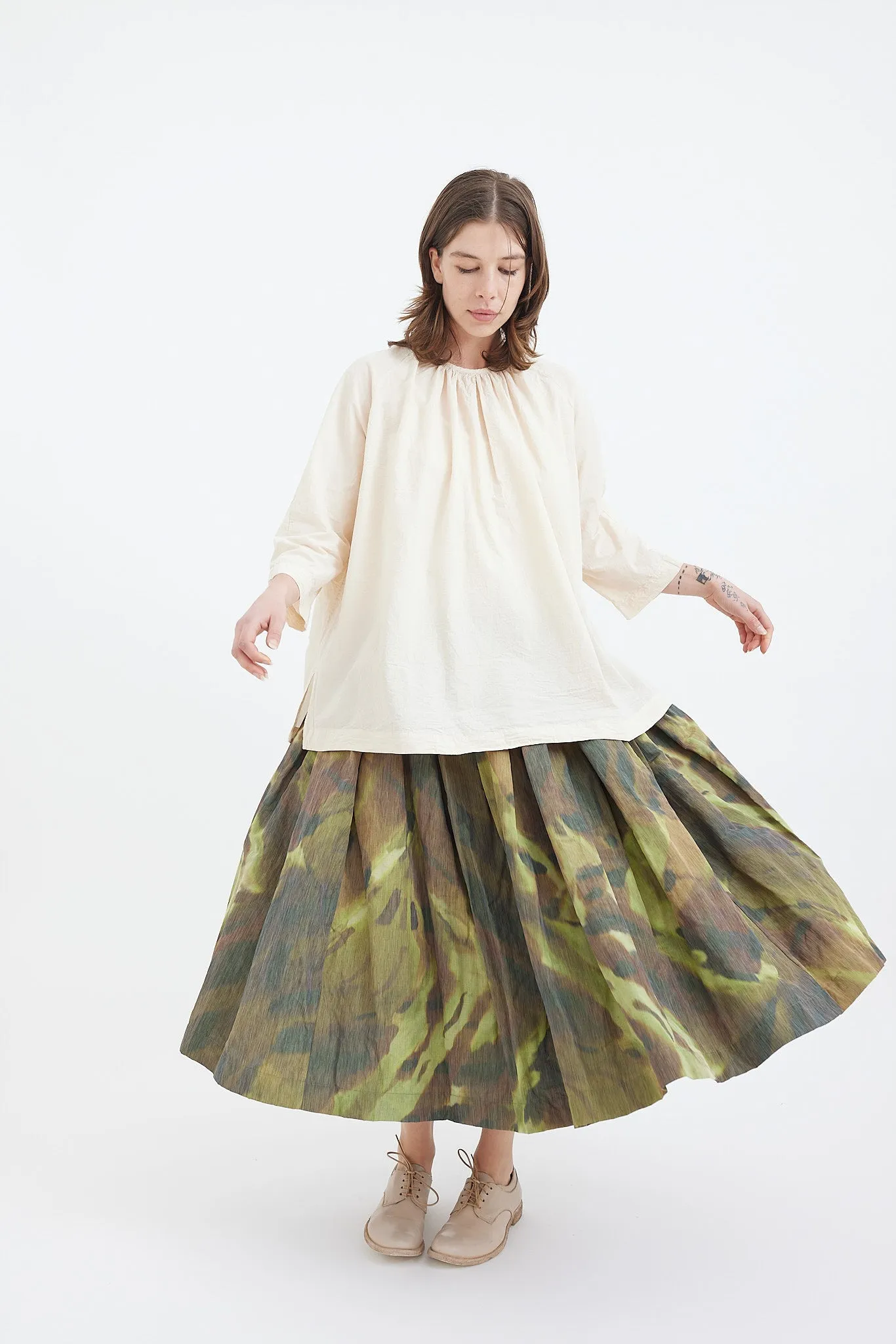 Casey Casey - DOUBLE RIDEAU SKIRT - IKAT ONE