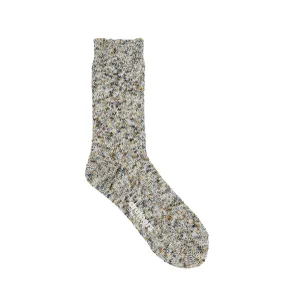 Druthers Tie Dye Crew Socks Oatmeal