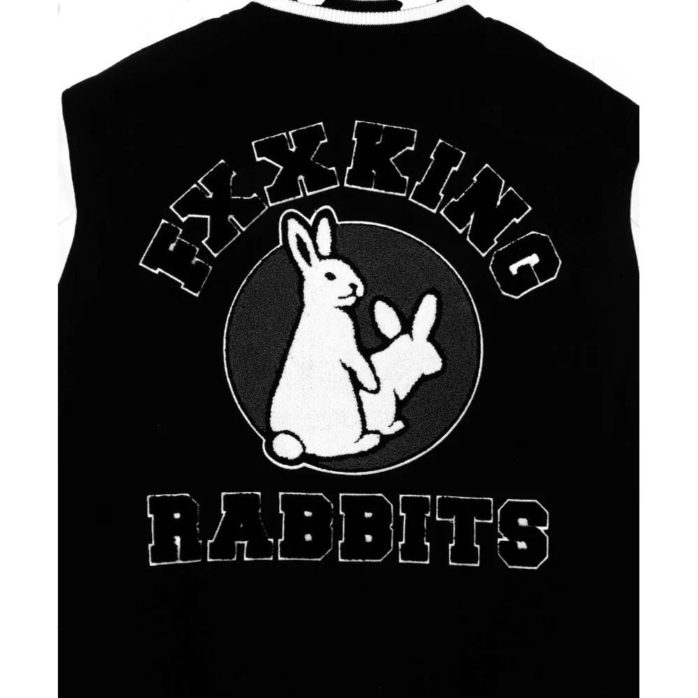 #FR2 RABBITS STUDIUM JUMPER-BLACK