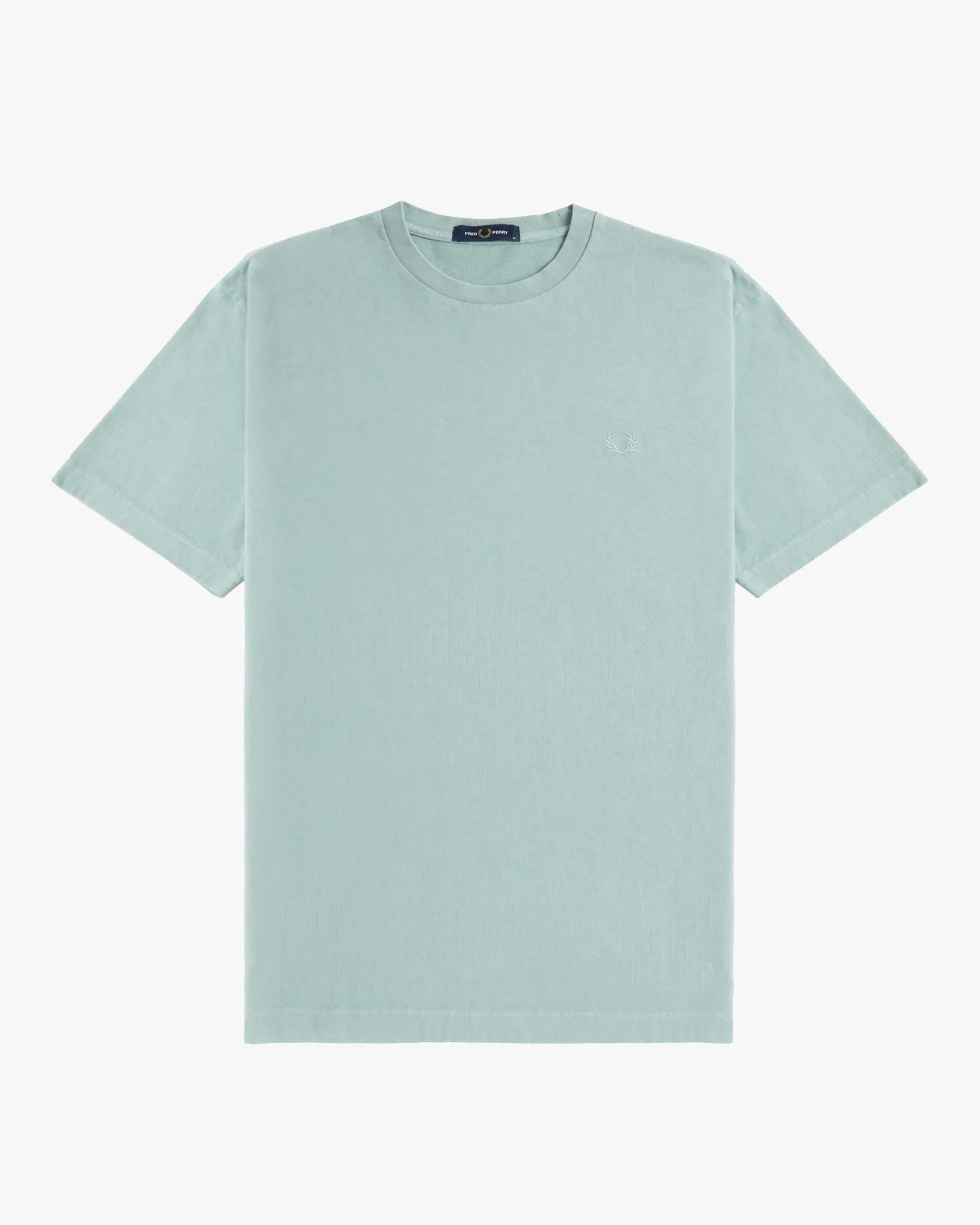 Fred Perry Garment Dyed Tee - Silver Blue