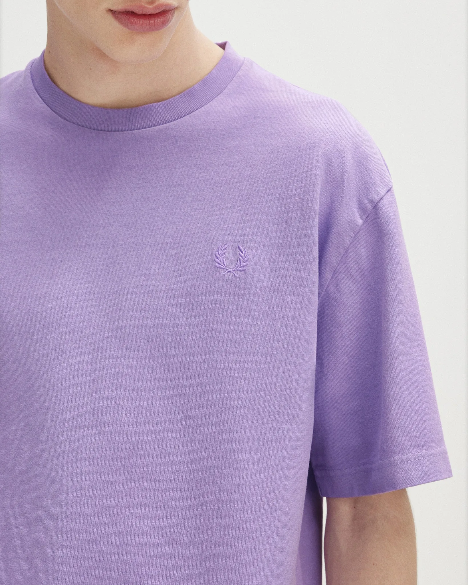 Fred Perry Garment Dyed Tee - Ultra Violet