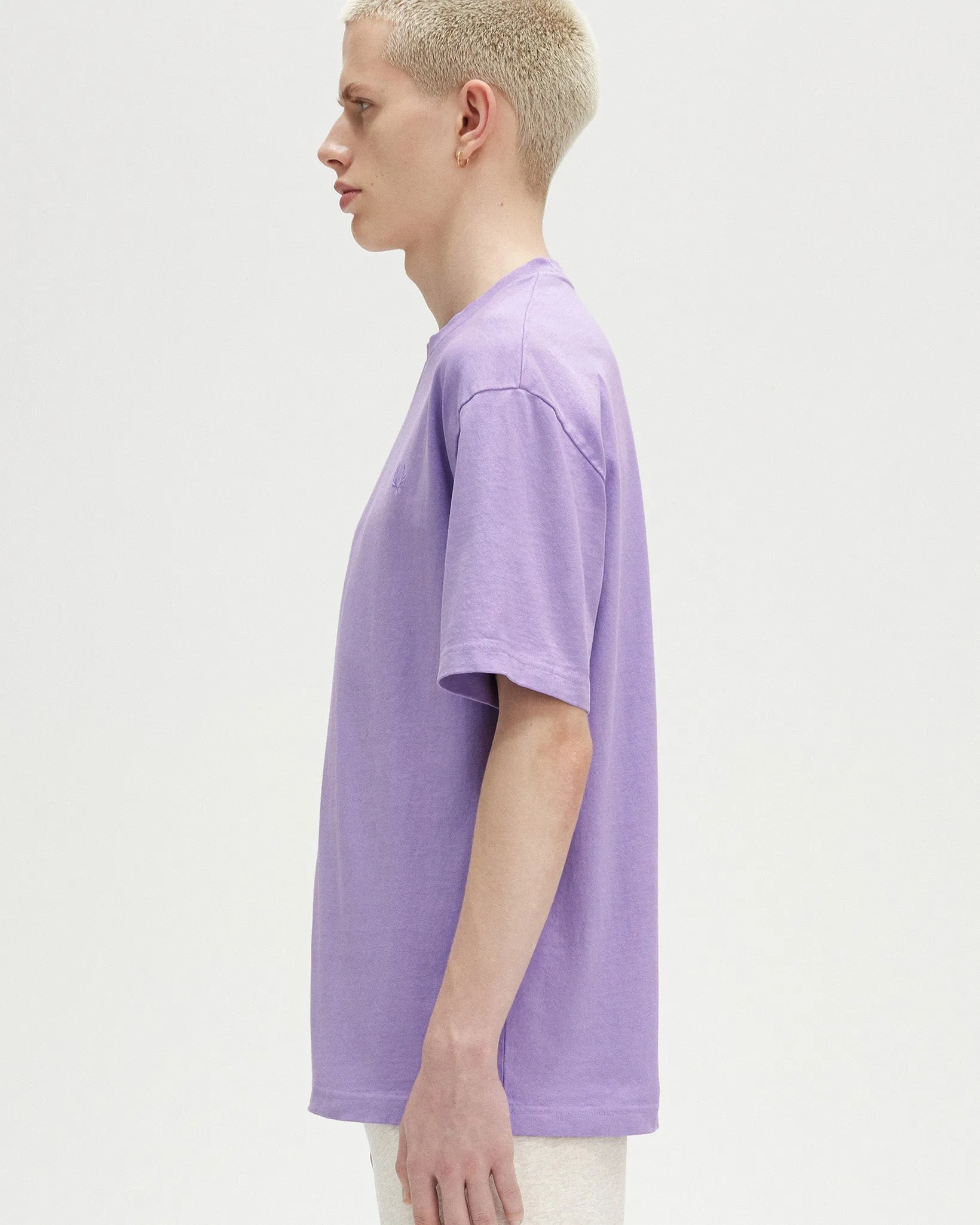 Fred Perry Garment Dyed Tee - Ultra Violet