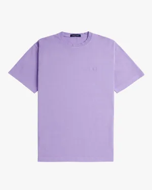 Fred Perry Garment Dyed Tee - Ultra Violet