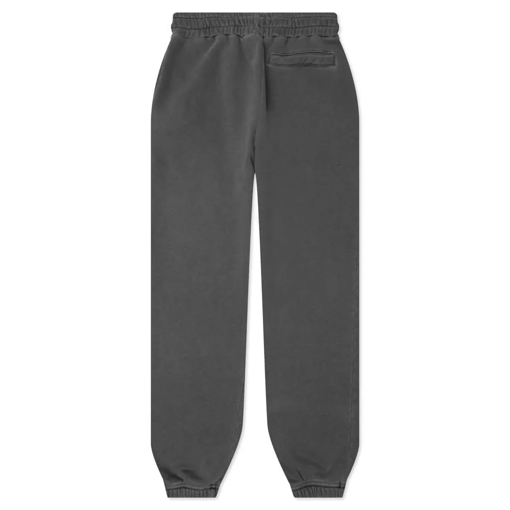 GD Curved Logo Sweatpants - Black/White