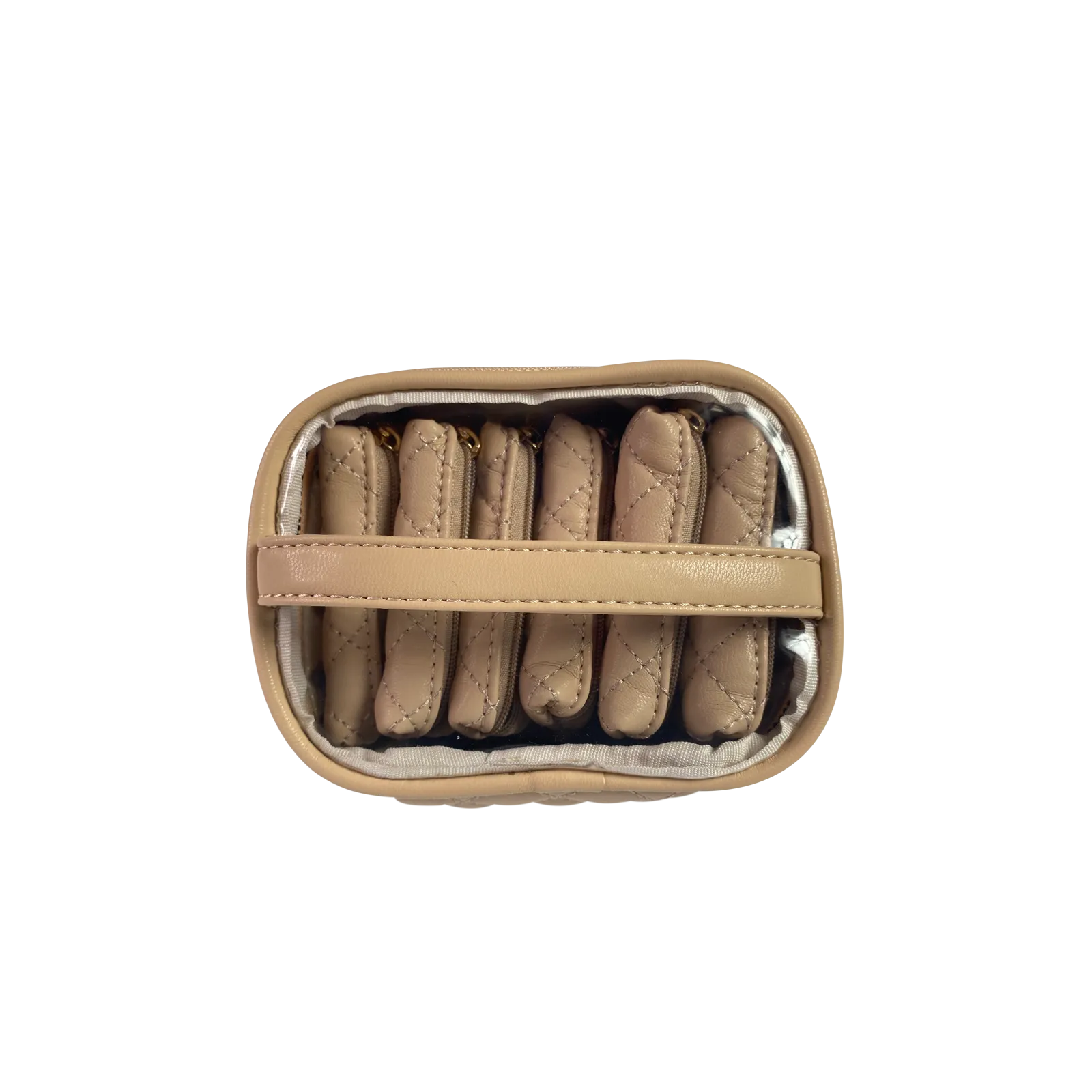 Getaway Jewelry Case - Nude Quilted