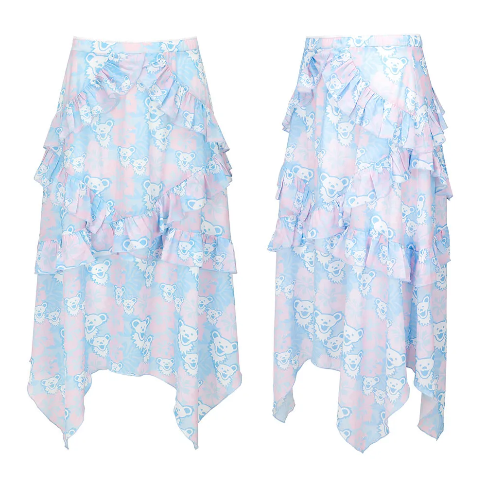 Grateful Dead | Skirt | Tuli Ruffle Dancing Bears