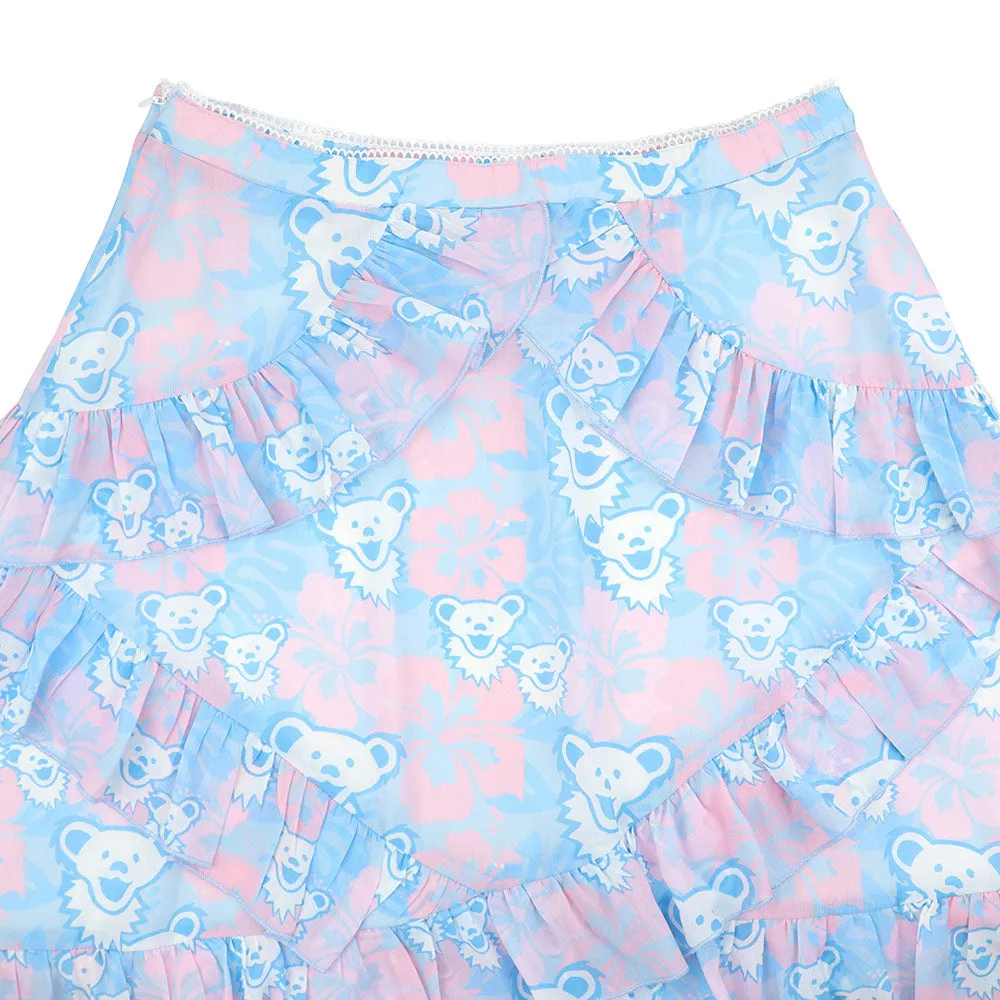 Grateful Dead | Skirt | Tuli Ruffle Dancing Bears