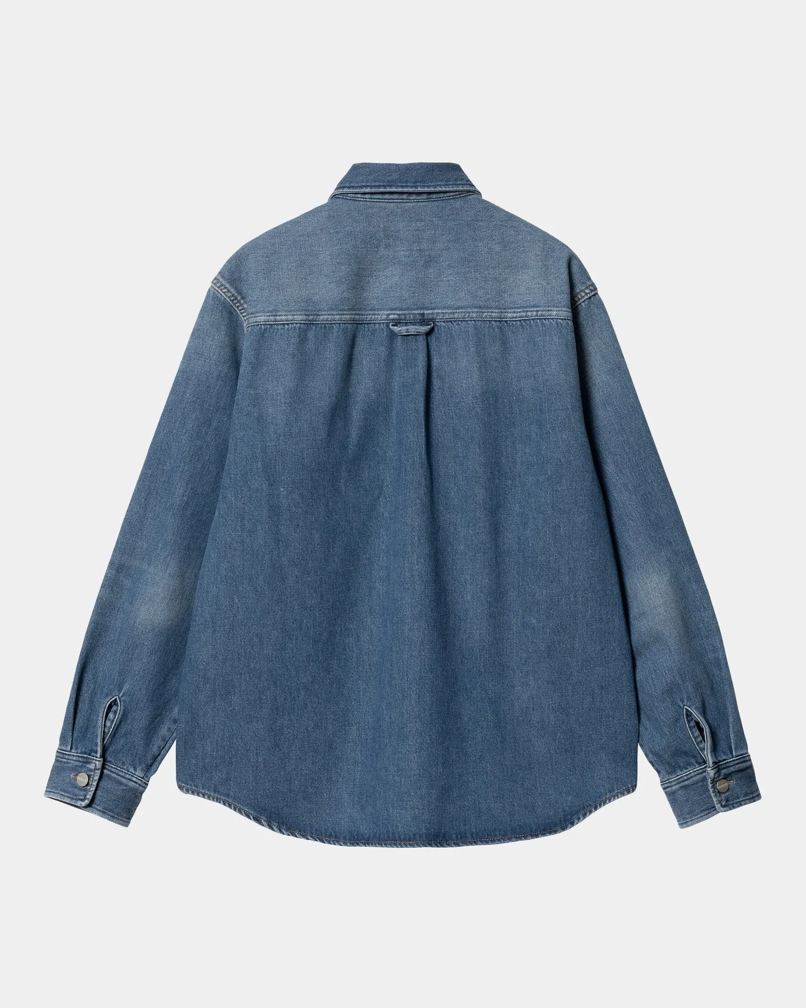 Harvey Shirt Jacket | Blue (dark used wash)