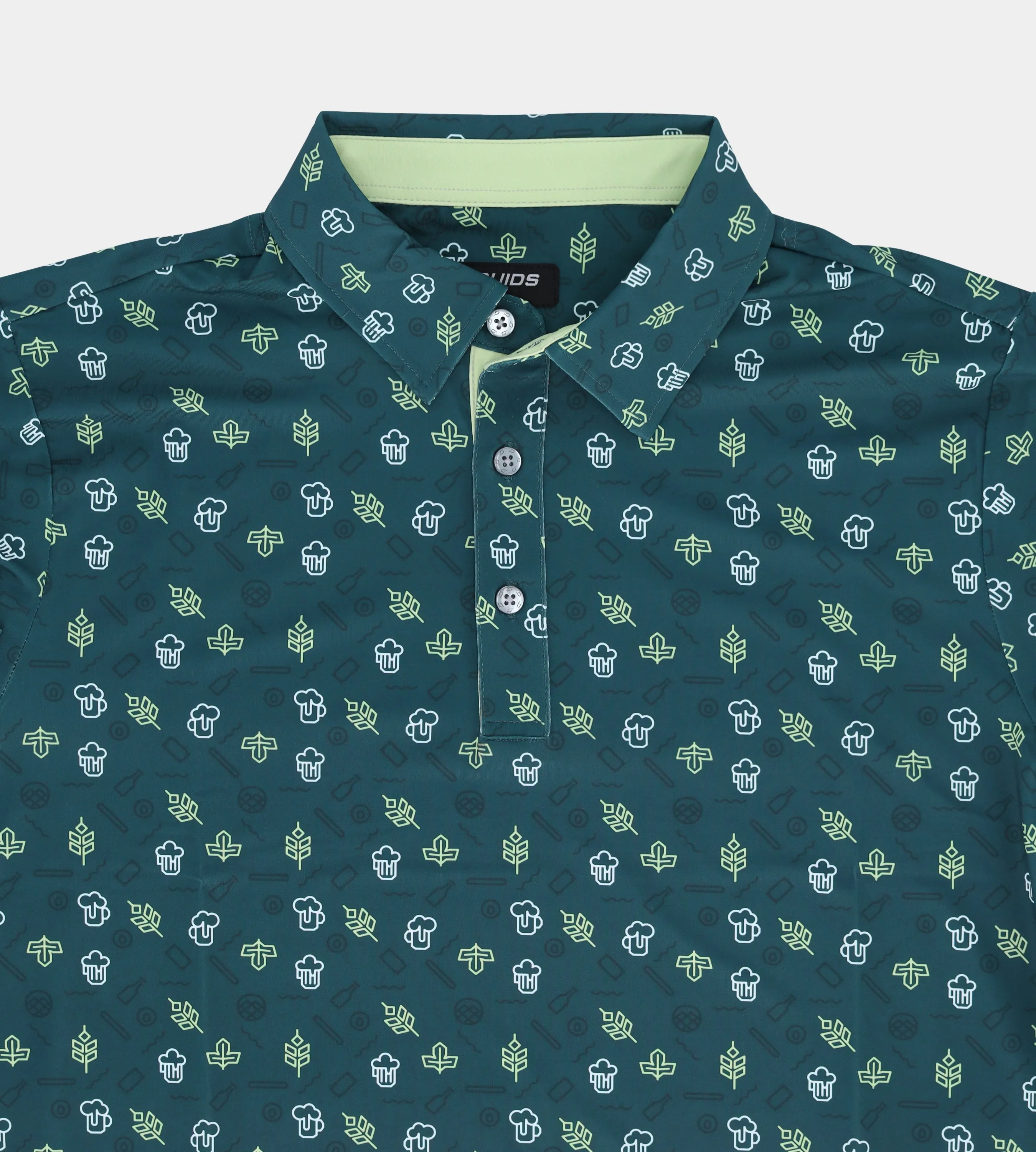 HOPS N BARLEY POLO - GREEN