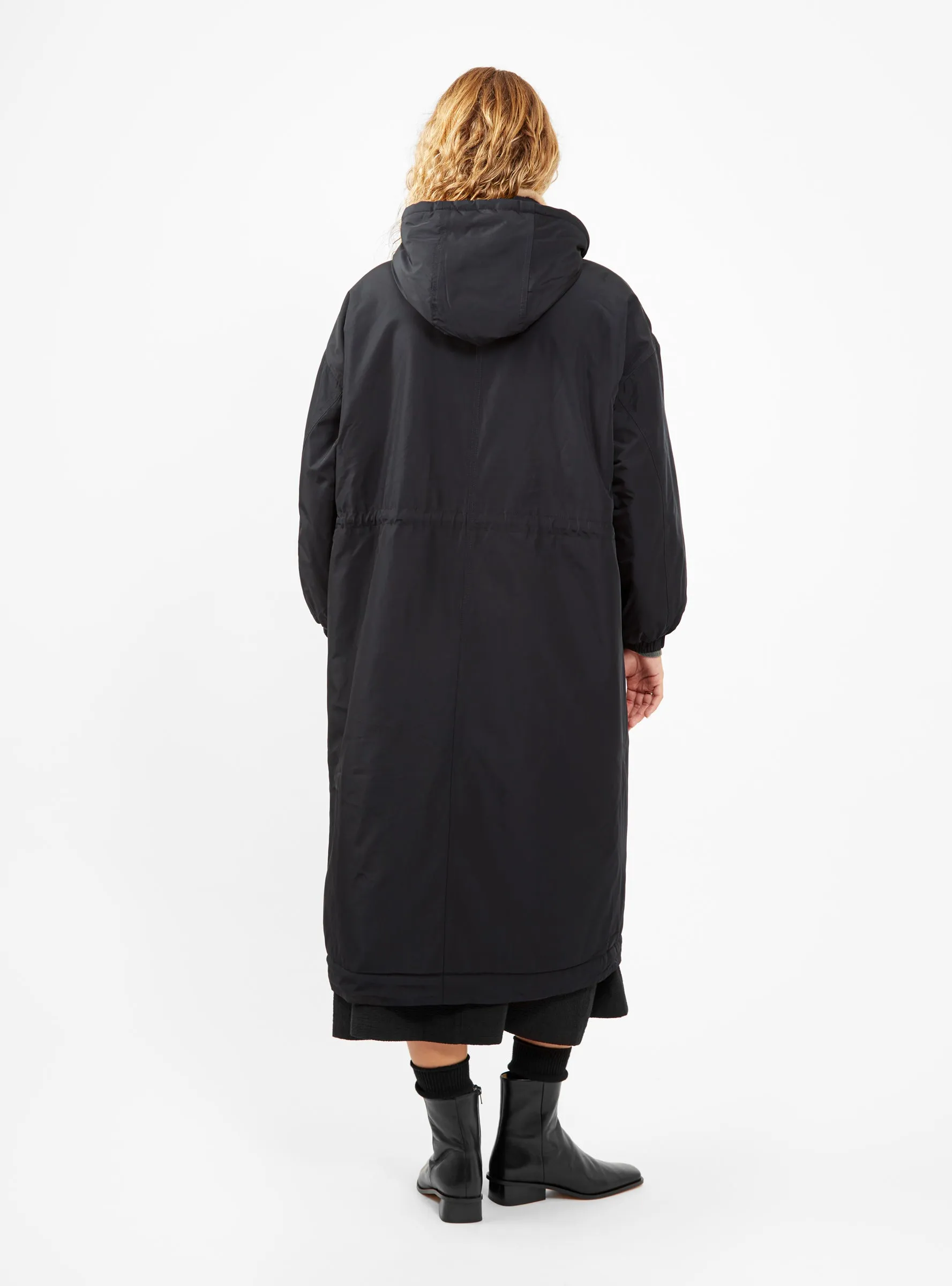 Navy Hosfo Coat with Enhanced Features