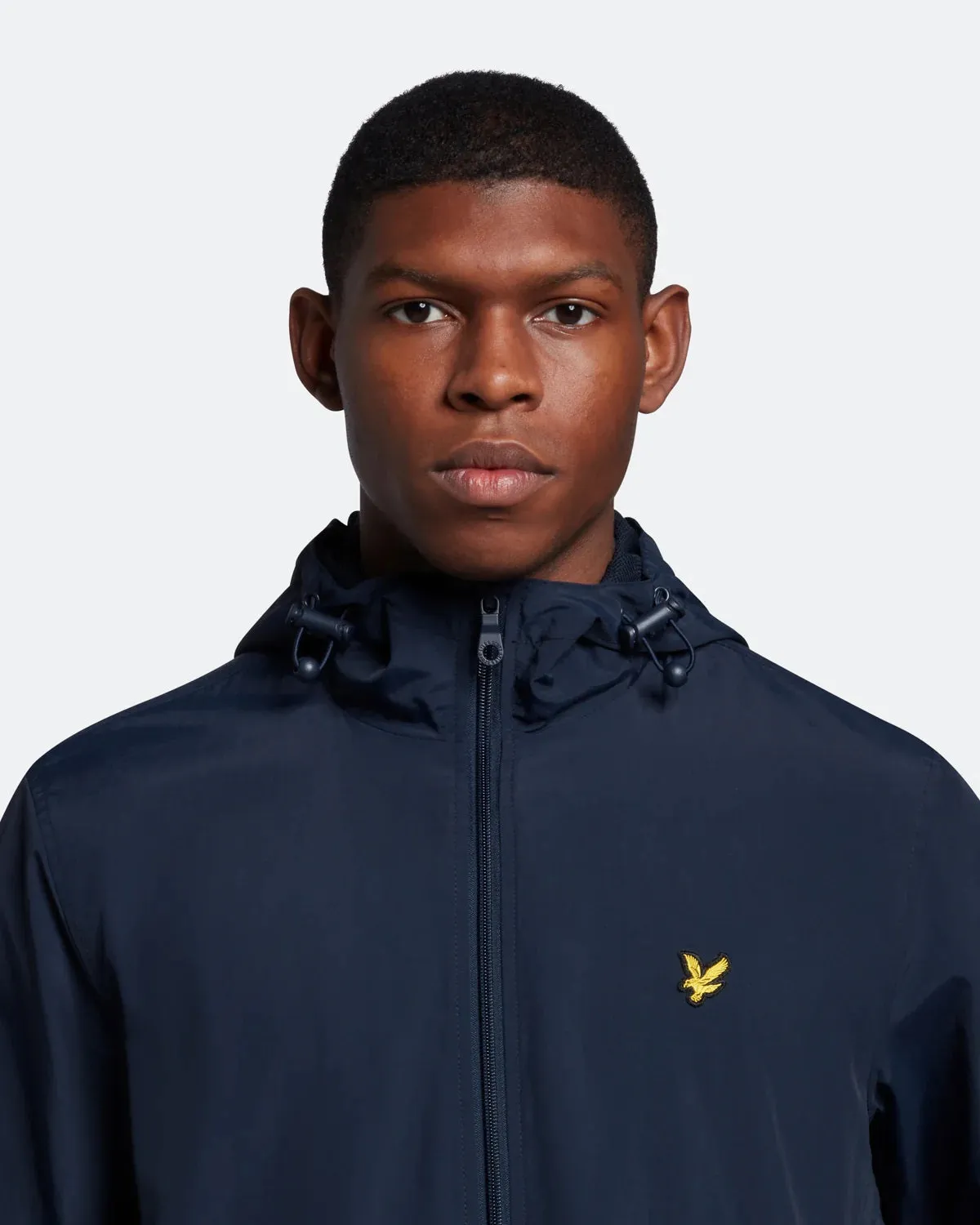 Lyle & Scott Mens Zip Through Hooded Jacket