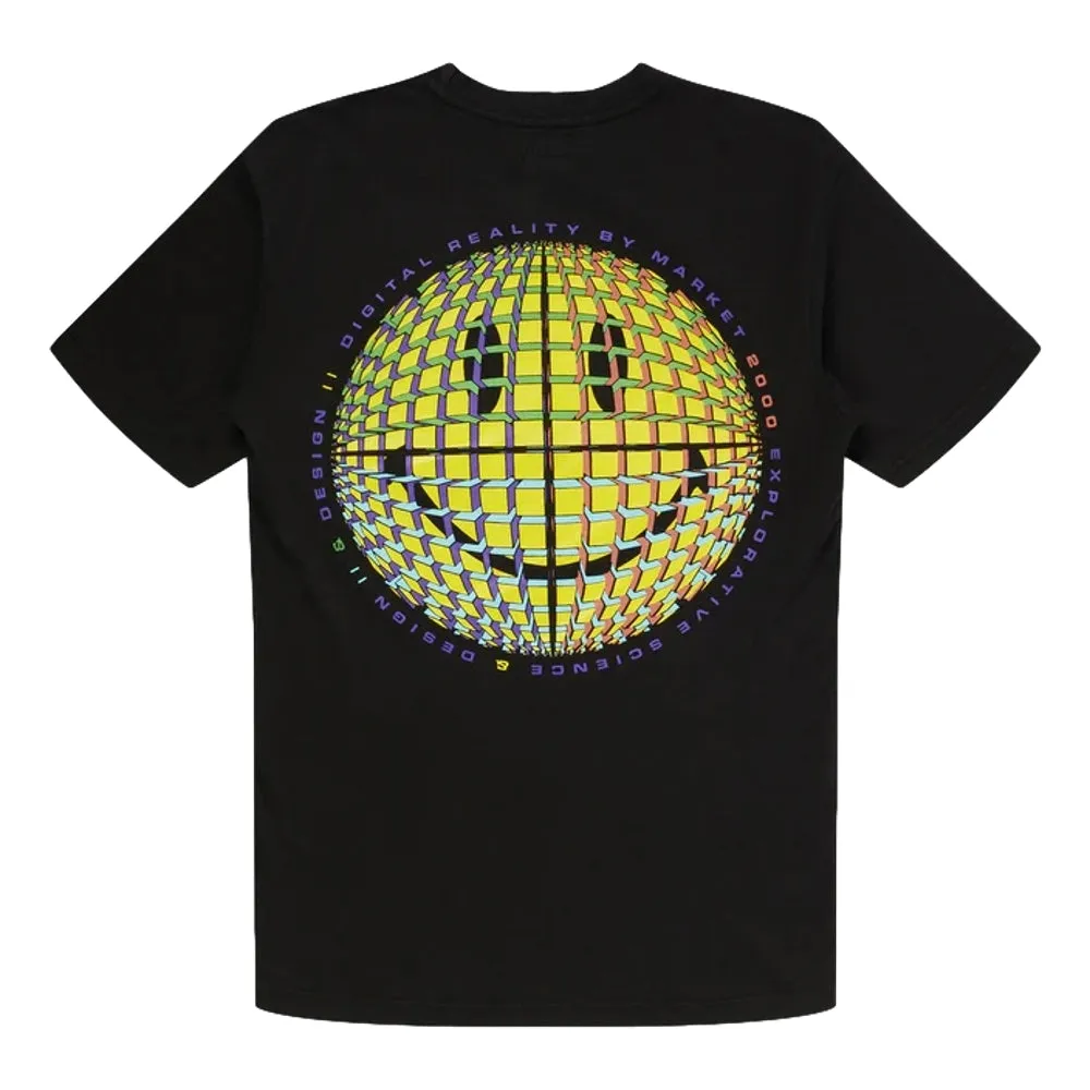 MARKET SMILEY AFTERHOURS POCKET T-SHIRT-BLACK