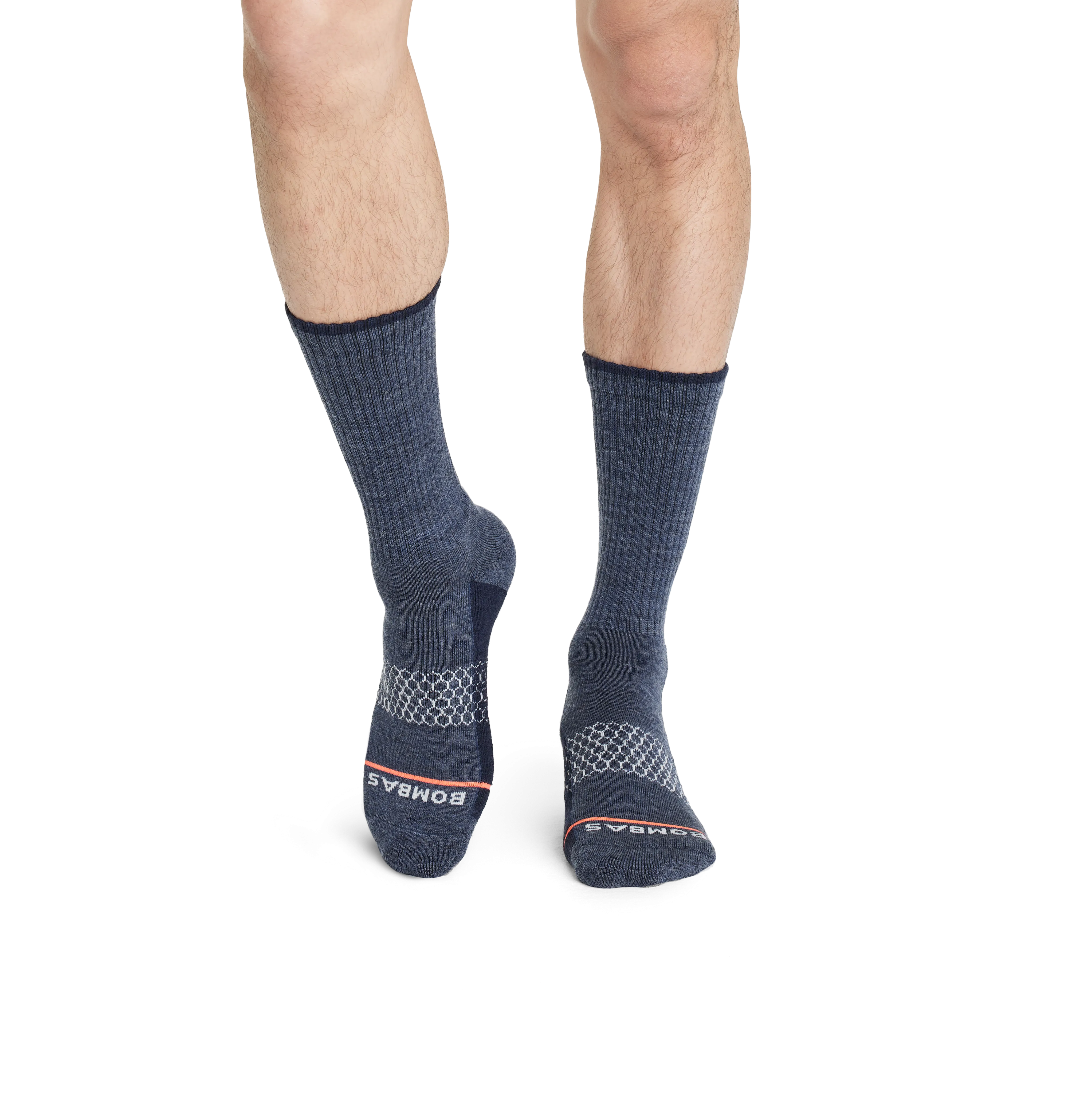 Men's Merino Wool Blend Calf Socks