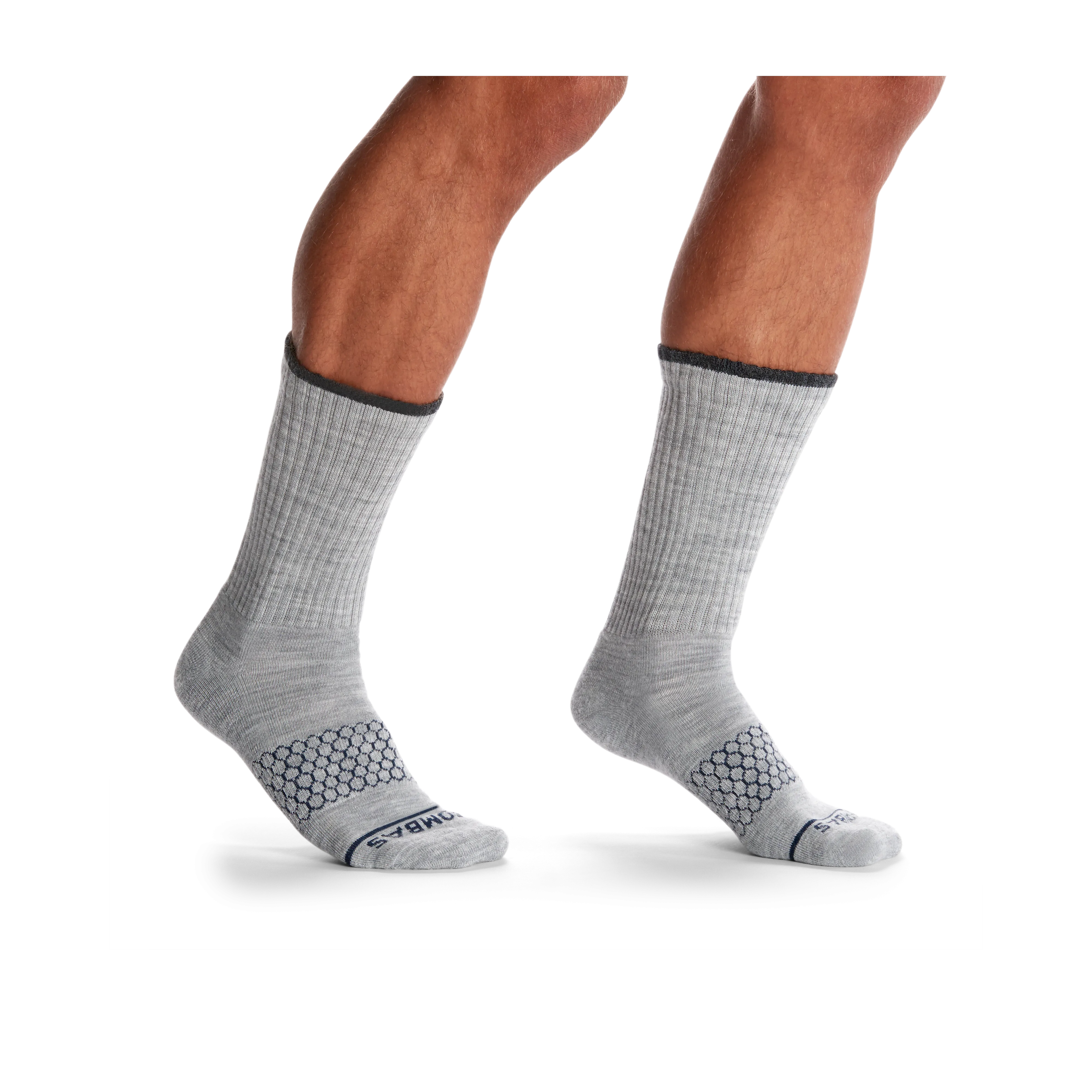 Men's Merino Wool Blend Calf Socks