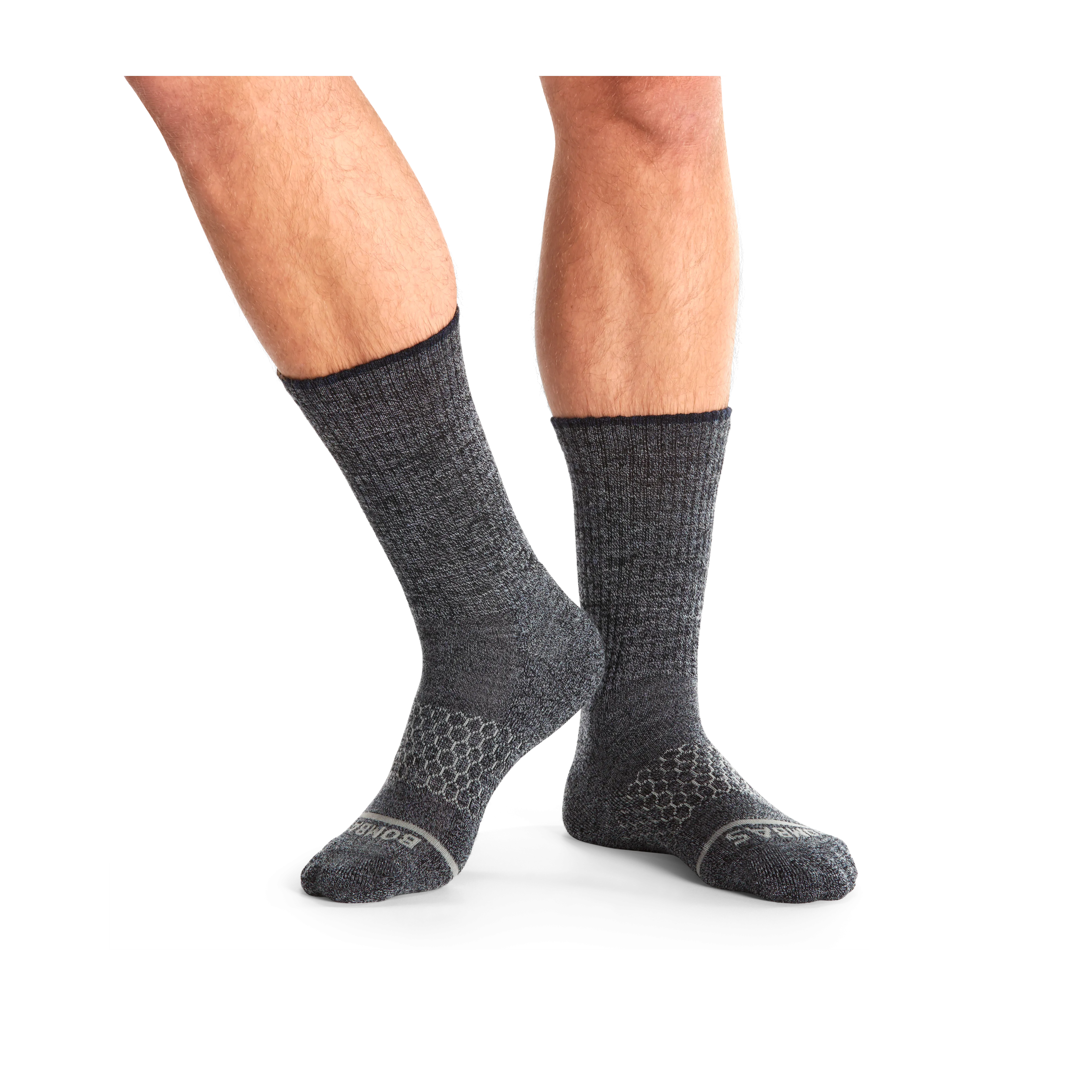 Men's Merino Wool Blend Calf Socks