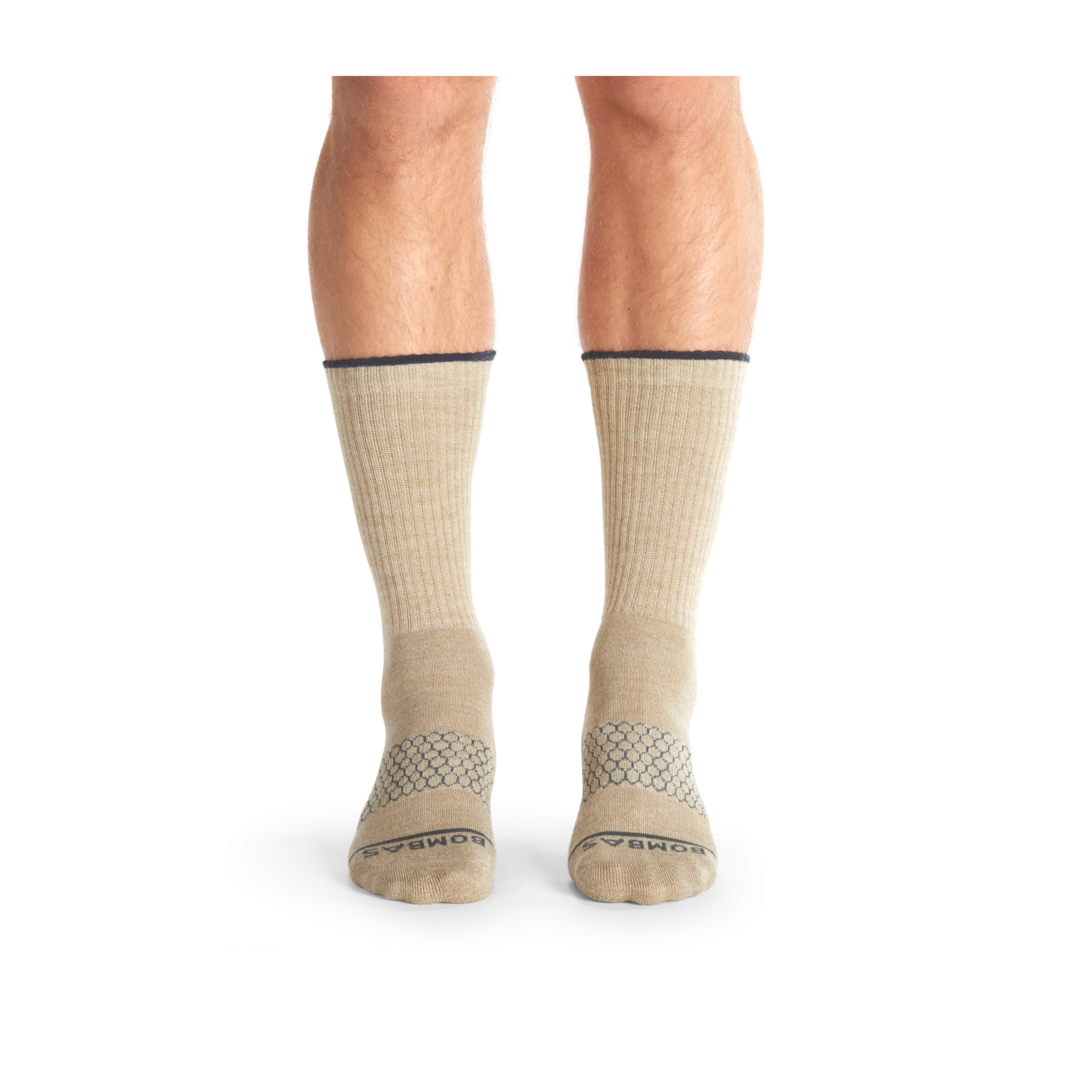 Men's Merino Wool Blend Calf Socks