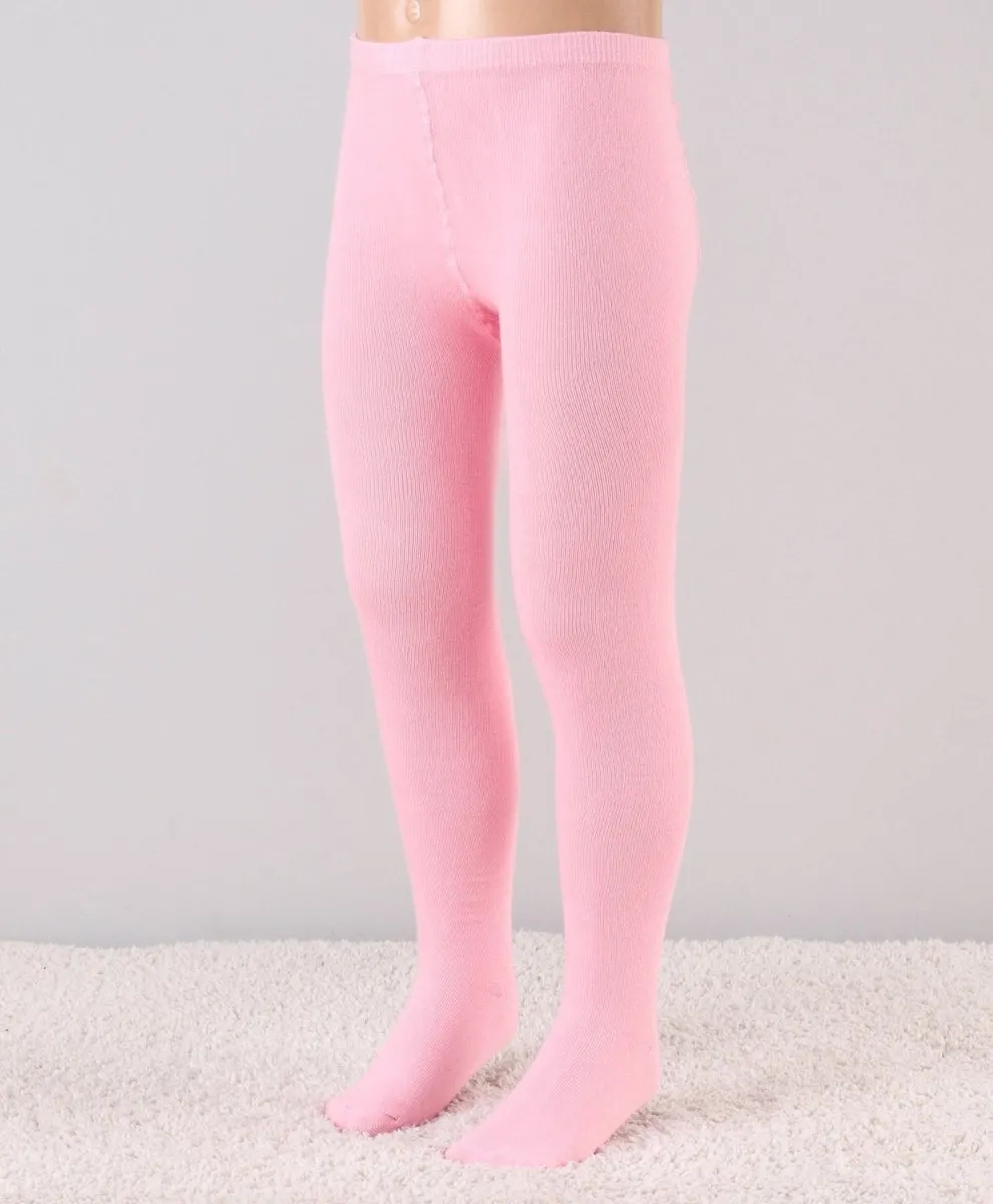 Mustang Pink Cotton Blend Stockings