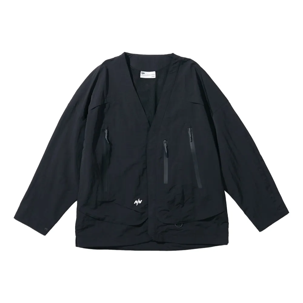 NINE POINT NINE TALUS KIMONO-BLACK