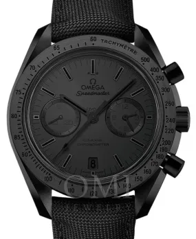 Omega Speedmaster 44.24MM-Dark Side of the Moon Watch 311.92.44.51.01.005 With Black Nylon Strap