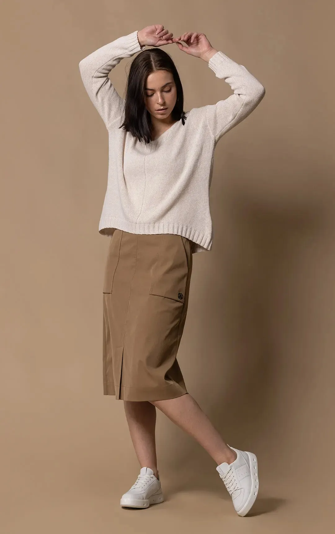 PERFORMANCE TWILL SKIRT