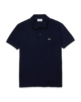 Polo Uomo Lacoste L.12.12. Manica Corta Bleu Marine