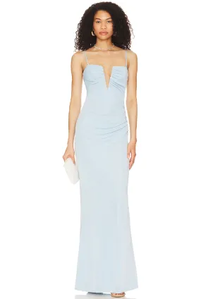 Powder Blue Erykah Gown