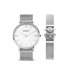 Silver mesh watch   Mesh bracelet luxe