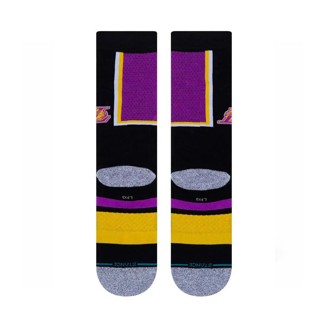 Stance Shortcut 2 Sock - L.A Lakers