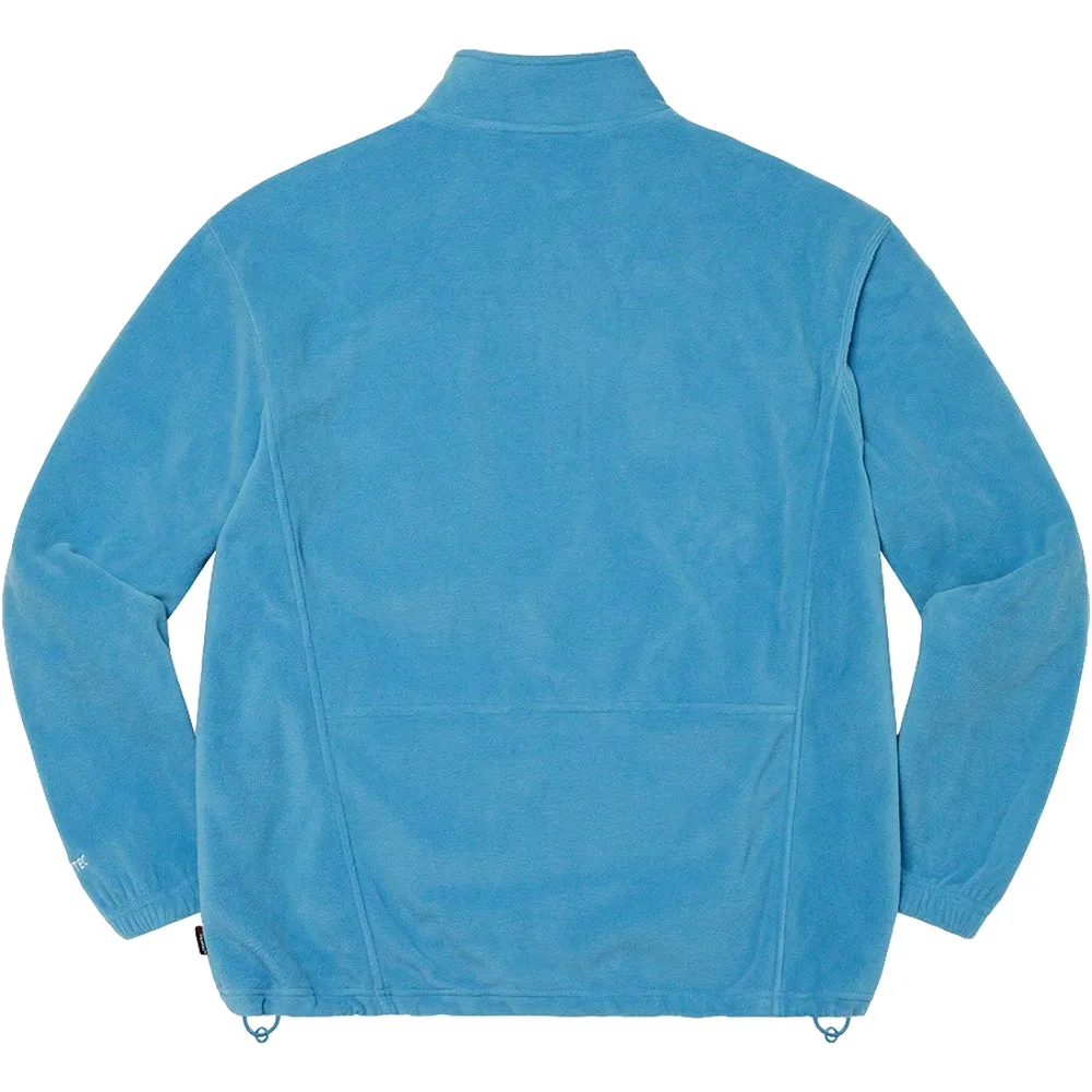 SUPREME POLARTEC ZIP JACKET-TEAL