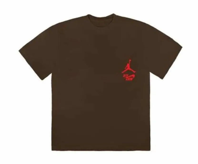 Travis Scott Jordan Cactus Jack Highest T-Shirt Brown