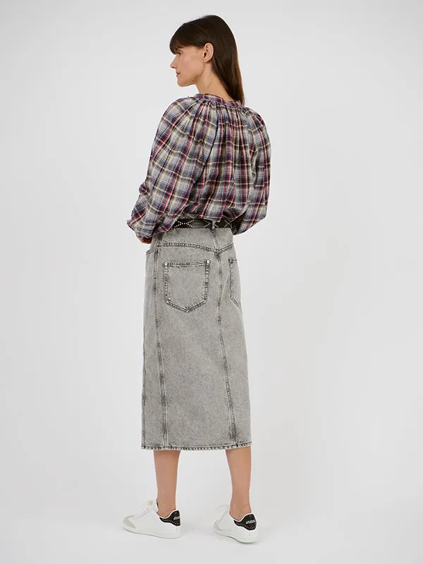 Vandy Skirt in Light Grey