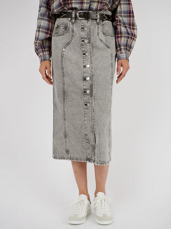 Vandy Skirt in Light Grey