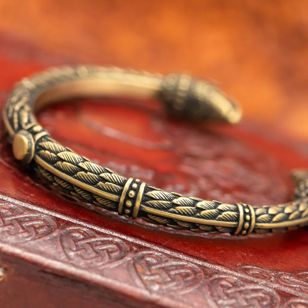 Vedrfolnir Bronze Arm Ring