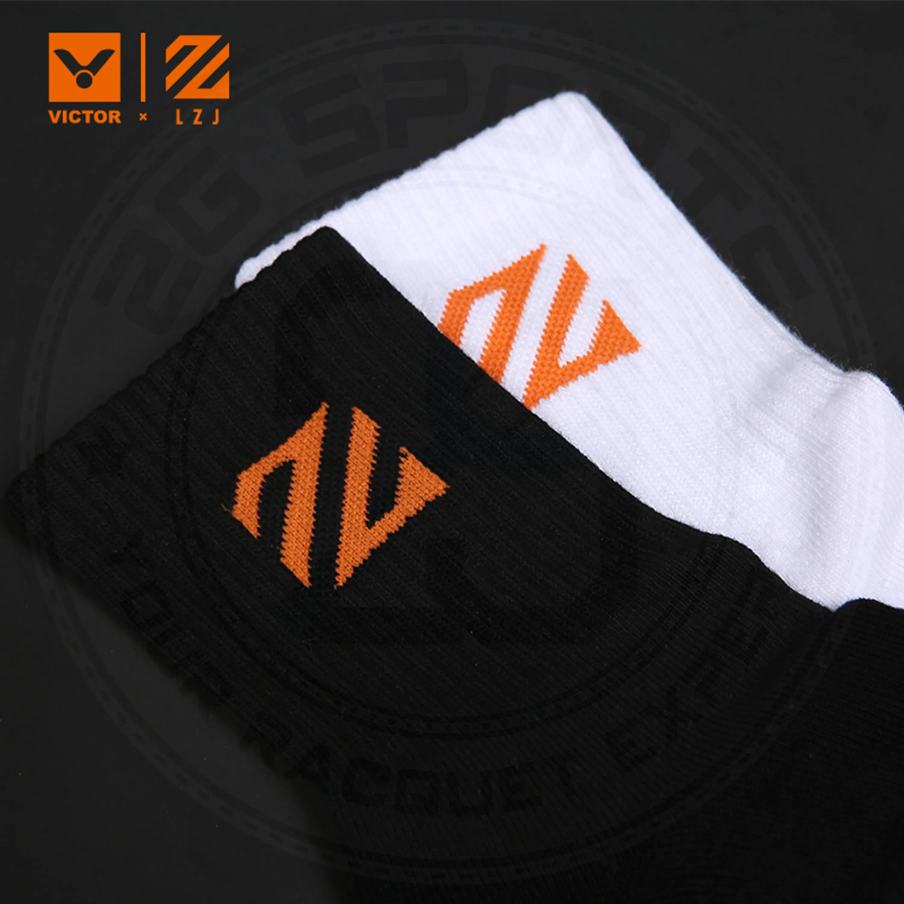 Victor X LZJ SK-LZJ306A Socks White