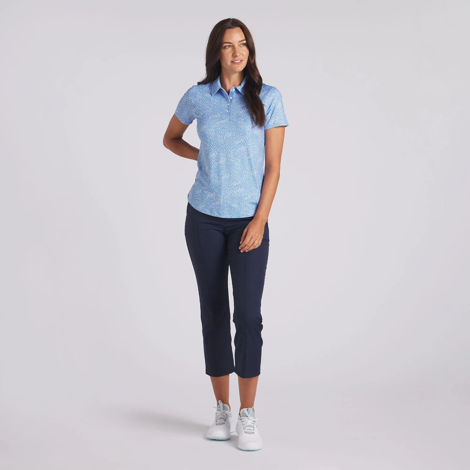 Women's CLOUDSPUN Microdot Golf Polo